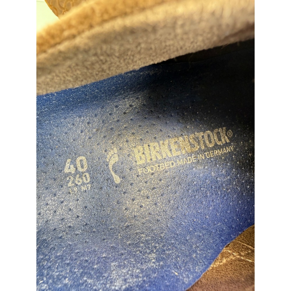 Birkenstock Shoes Mens 40 Brown Suede Low Top Casual Minimal Gorpcore Streetwear - Picture 9 of 10